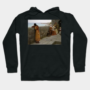 The Hostage by Edmund Leighton Hoodie